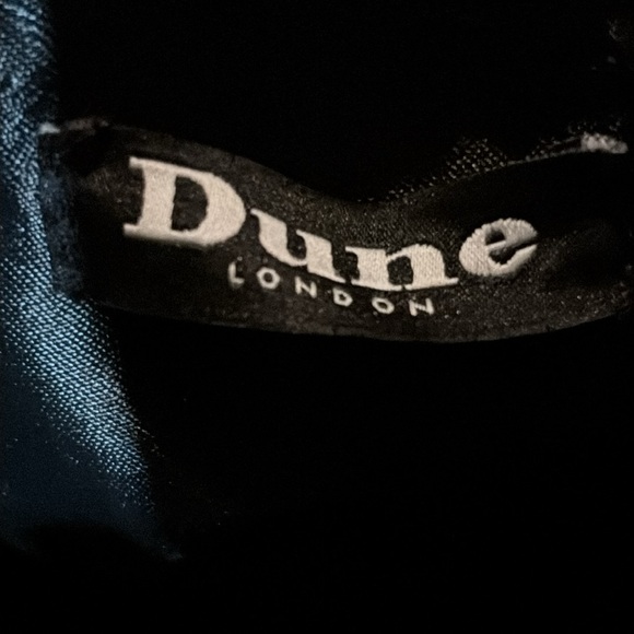 Dune London Purple Leather Handbag faux snakeskin top handle purse lavender bag - Picture 8 of 14